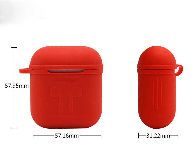 Apple Airpods Zore Askılı Silikon - Görsel 3