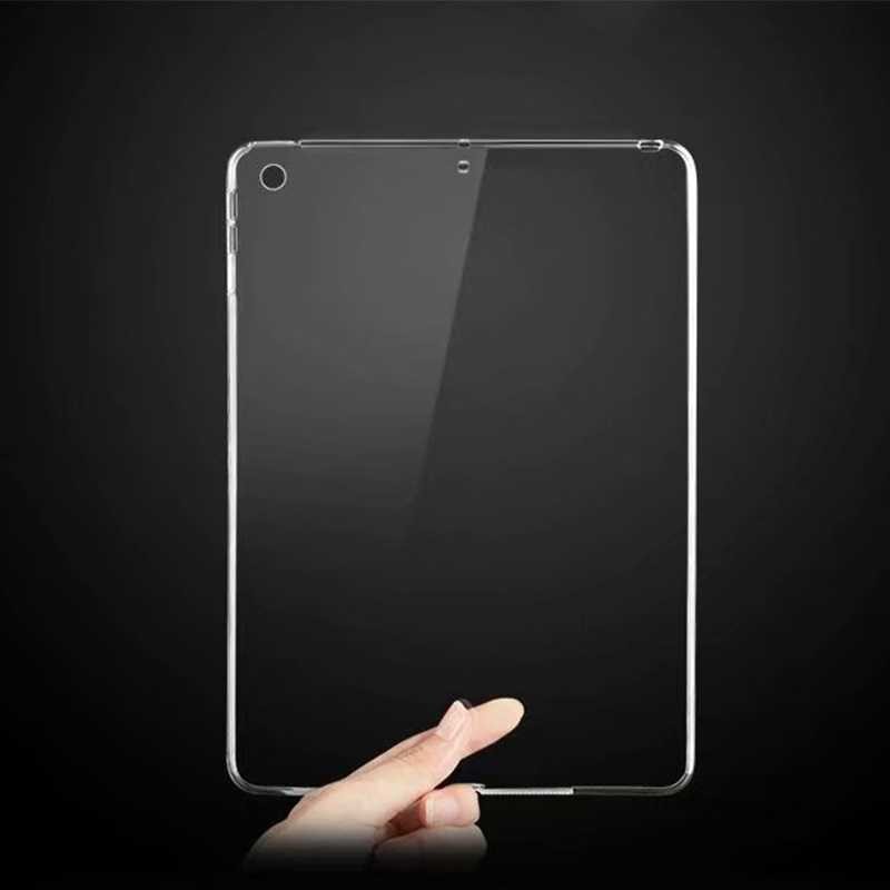 Apple iPad 10.2 (8.Nesil) Kılıf Zore Tablet Süper Silikon Kapak - Görsel 3
