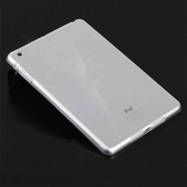 Apple iPad 9.7 2018 (6.Nesil) Kılıf Zore Tablet Süper Silikon Kapak - Görsel 2