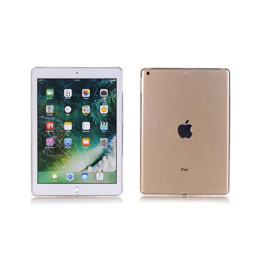 Apple iPad 9.7 2018 (6.Nesil) Kılıf Zore Tablet Süper Silikon Kapak - Görsel 4