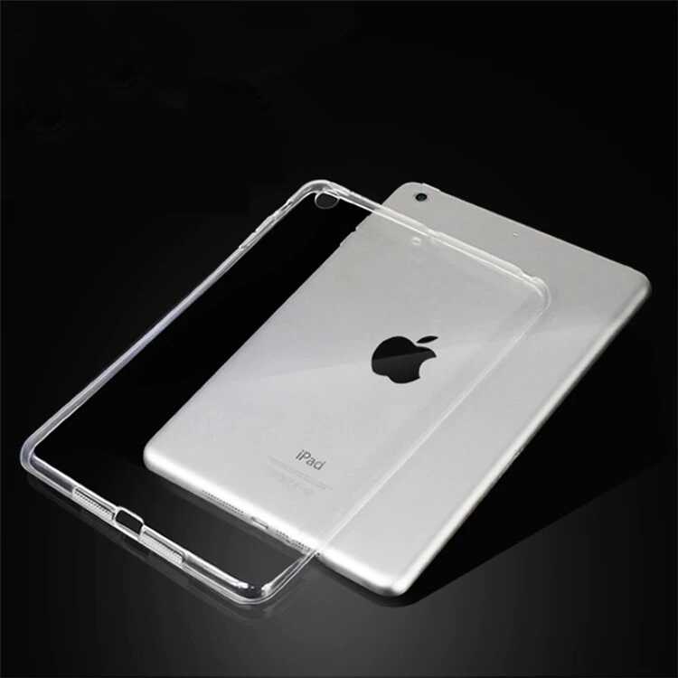Apple iPad 9.7 2018 (6.Nesil) Kılıf Zore Tablet Süper Silikon Kapak - Görsel 5
