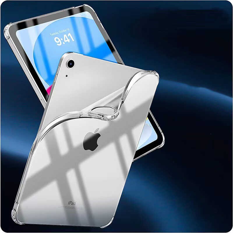 Apple iPad Air 10.9 2020 (4.Nesil) Kılıf Zore Tablet Nitro Anti Shock Silikon Kapak - Görsel 4