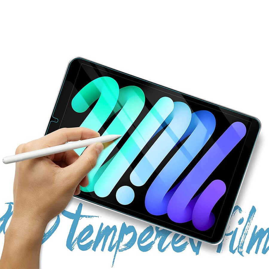 Apple iPad Mini 2021 (6.Nesil) Zore Tablet Temperli Cam Ekran Koruyucu - Görsel 3