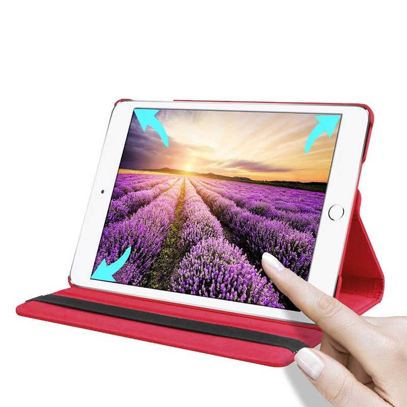 Apple iPad 10.2 (8.Nesil) Zore Dönebilen Standlı Kılıf - Görsel 4