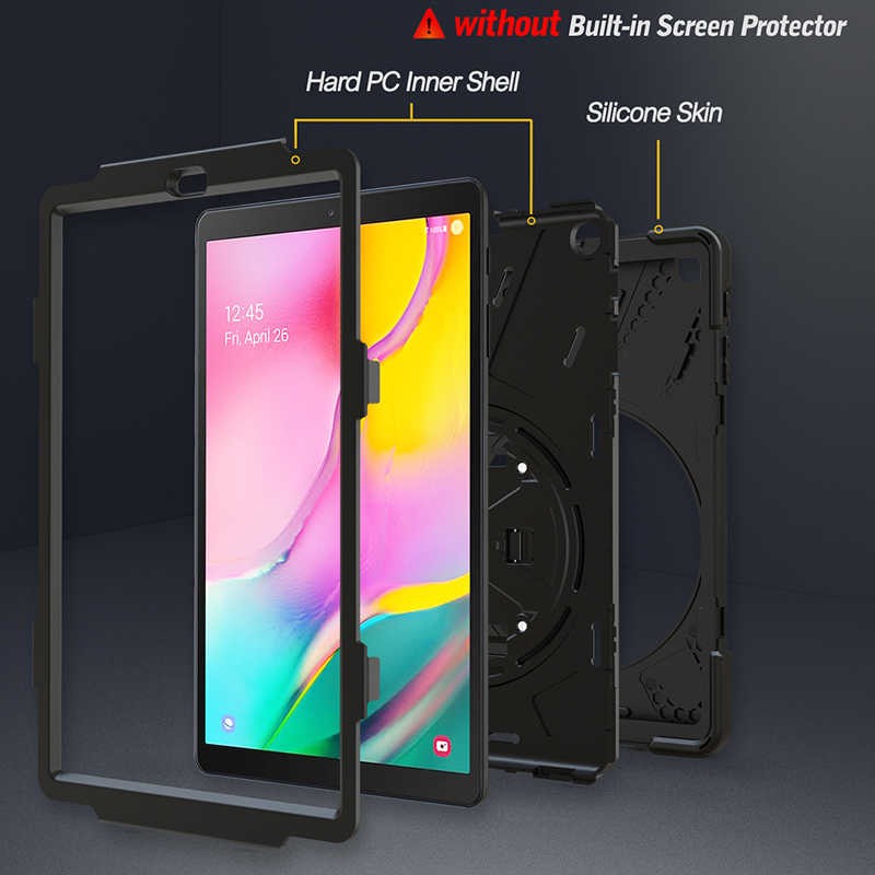 Apple iPad Pro 11 2018 Kılıf Zore Defender Tablet Silikon - Görsel 6