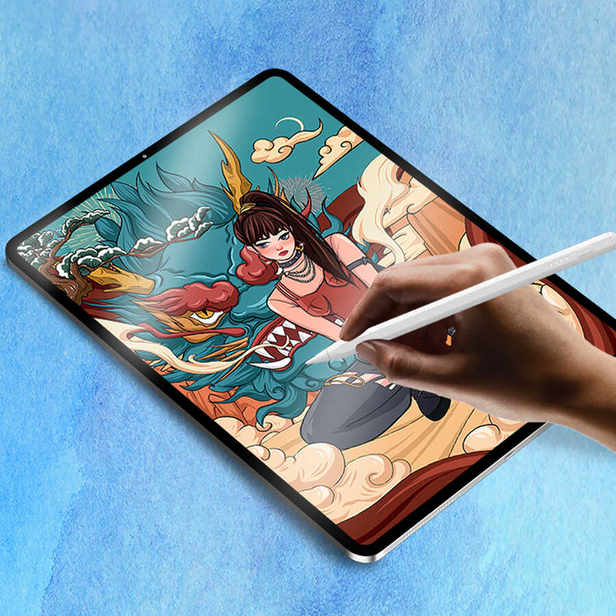 Apple iPad Pro 11 2018 Wiwu Removable Mıknatıslı Ekran Koruyucu - Görsel 5