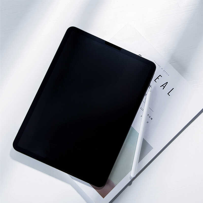 Apple iPad Pro 12.9 2018 (3.Nesil) Zore Paper-Like Ekran Koruyucu - Görsel 3
