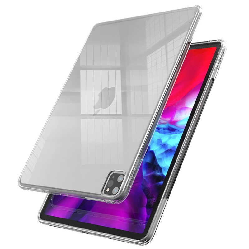 Apple iPad Pro 12.9 2020 (4.Nesil) Kılıf Zore Tablet Süper Silikon Kapak - Görsel 2