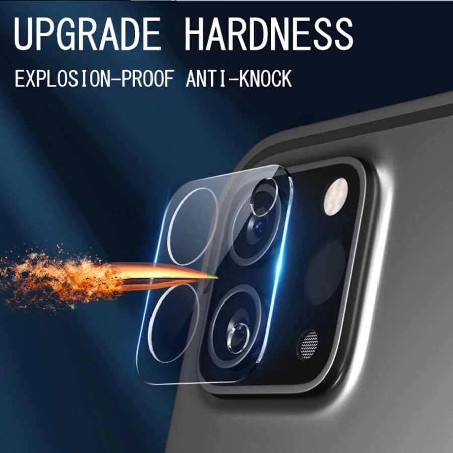 Apple iPad Pro 12.9 2020 (4.Nesil) Zore Kamera Lens Koruyucu Cam - Görsel 2