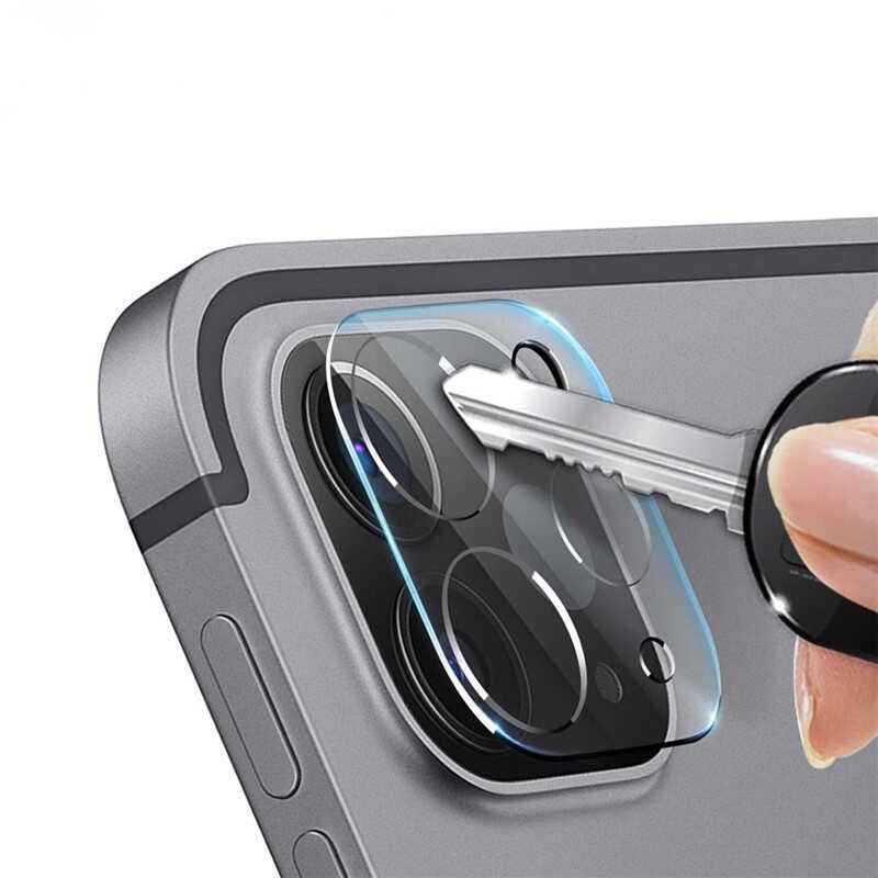 Apple iPad Pro 12.9 2020 (4.Nesil) Zore Kamera Lens Koruyucu Cam - Görsel 4