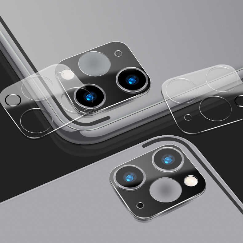 Apple iPad Pro 12.9 2020 (4.Nesil) Zore Kamera Lens Koruyucu Cam - Görsel 9