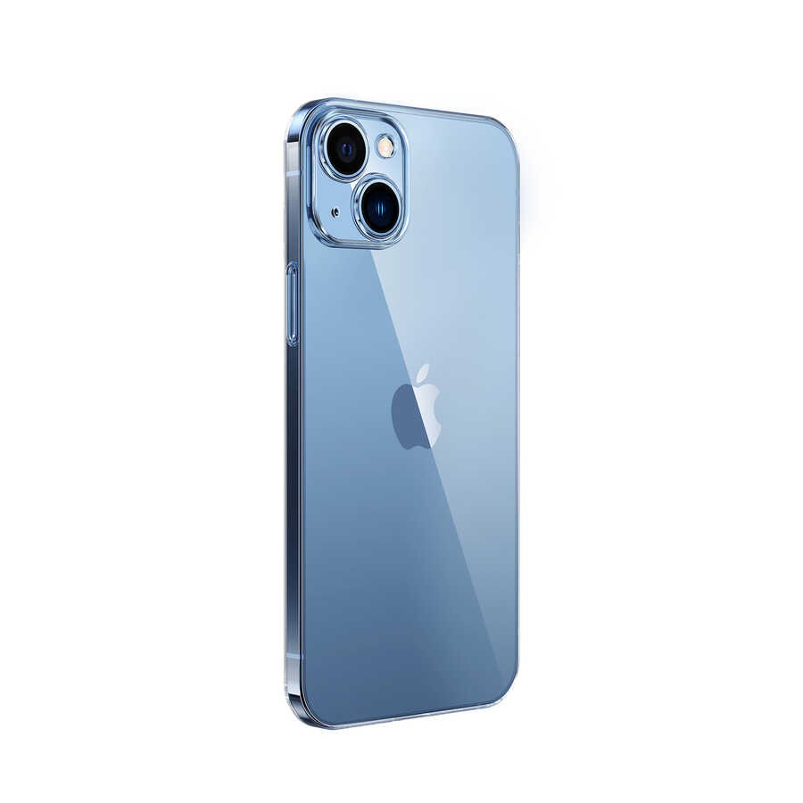 Apple iPhone 13 Kılıf Şeffaf Sert PC Zore Vayt Kapak - Görsel 7