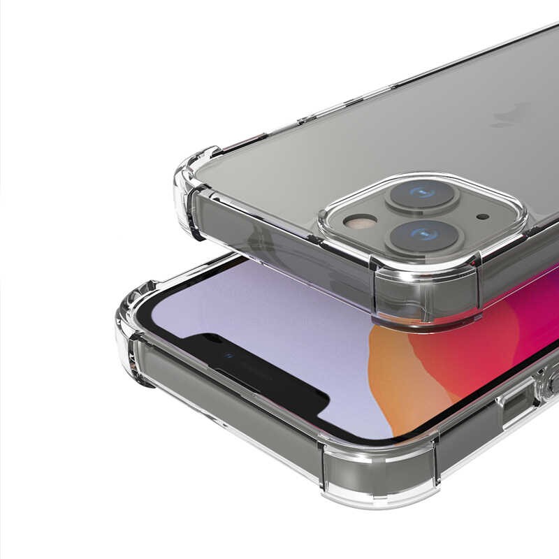 Apple iPhone 13 Kılıf Zore Nitro Anti Shock Silikon - Görsel 6