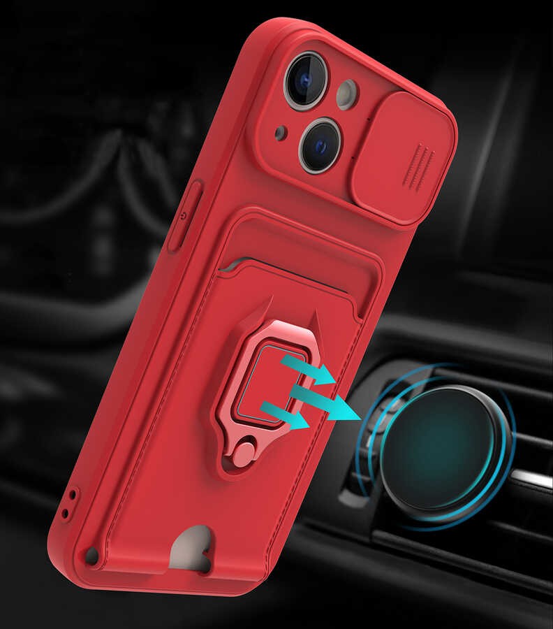 Apple iPhone 13 Kılıf Zore Pelit Kapak - Görsel 2