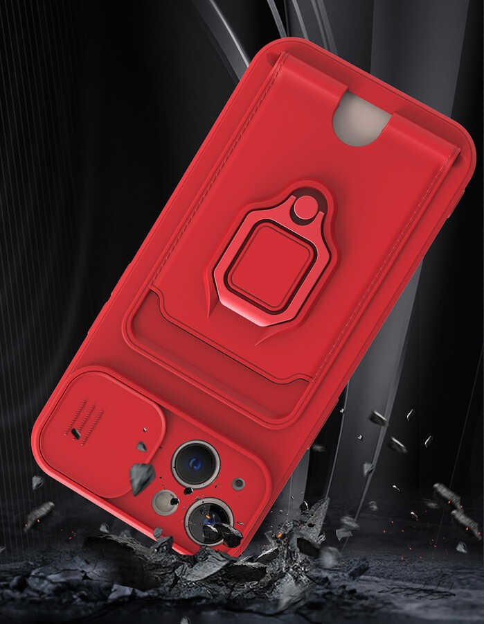 Apple iPhone 13 Kılıf Zore Pelit Kapak - Görsel 4