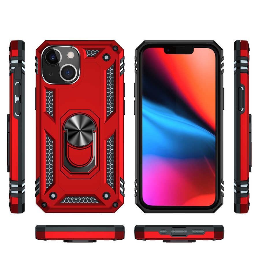 Apple iPhone 13 Kılıf Zore Vega Kapak - Görsel 3