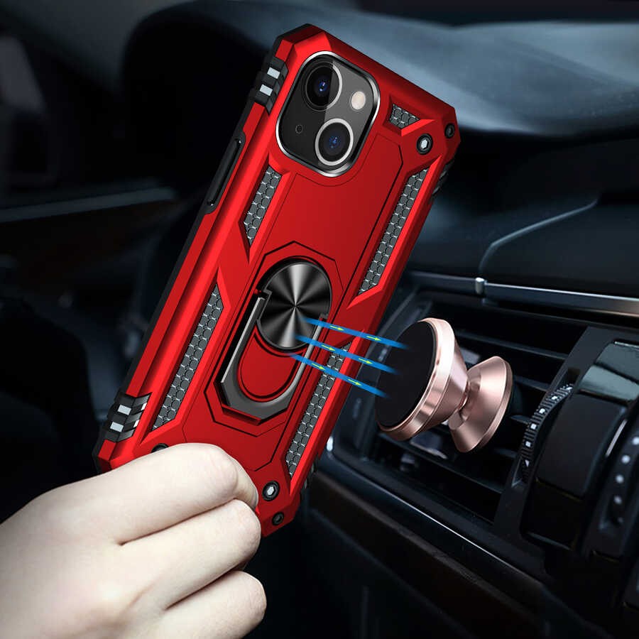 Apple iPhone 13 Kılıf Zore Vega Kapak - Görsel 6