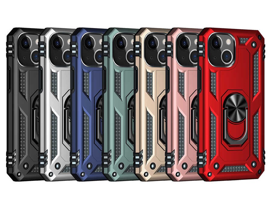 Apple iPhone 13 Kılıf Zore Vega Kapak - Görsel 9