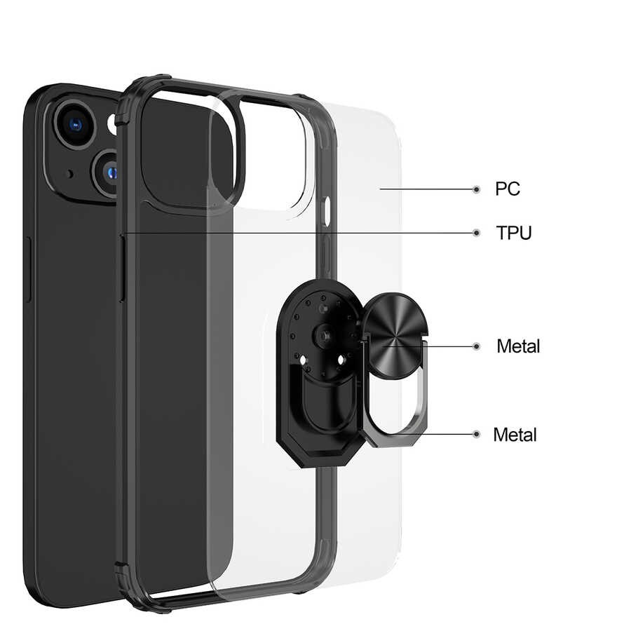 Apple iPhone 13 Mini Kılıf Zore Mola Kapak - Görsel 8
