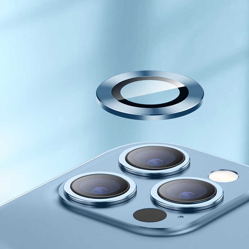 Apple iPhone 13 Mini Zore CL-02 Kamera Lens Koruyucu - Görsel 15