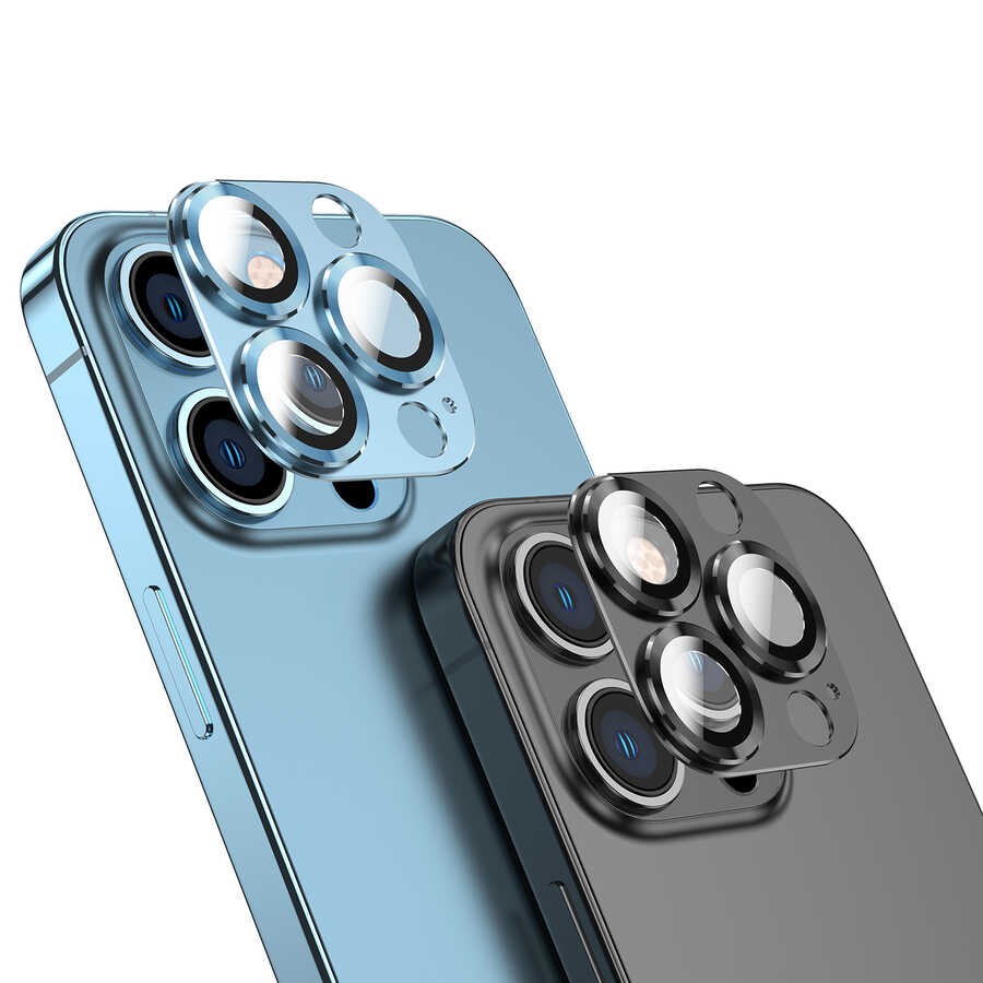 Apple iPhone 13 Mini Zore CL-03 Kamera Lens Koruyucu - Görsel 15