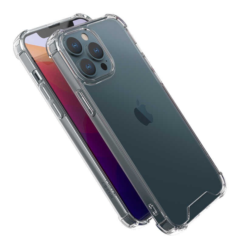Apple iPhone 13 Pro Kılıf Zore Kamera Korumalı Nitro Anti Shock Silikon - Görsel 4