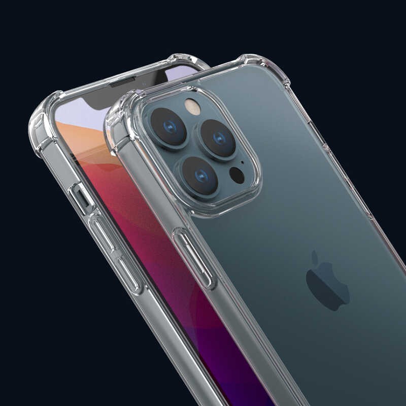 Apple iPhone 13 Pro Kılıf Zore Kamera Korumalı Nitro Anti Shock Silikon - Görsel 8