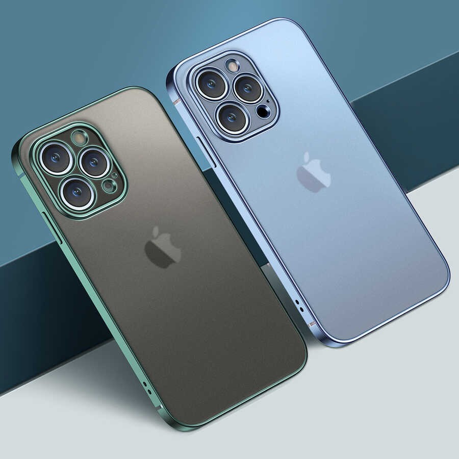 Apple iPhone 13 Pro Kılıf Zore Mat Gbox Kapak - Görsel 3