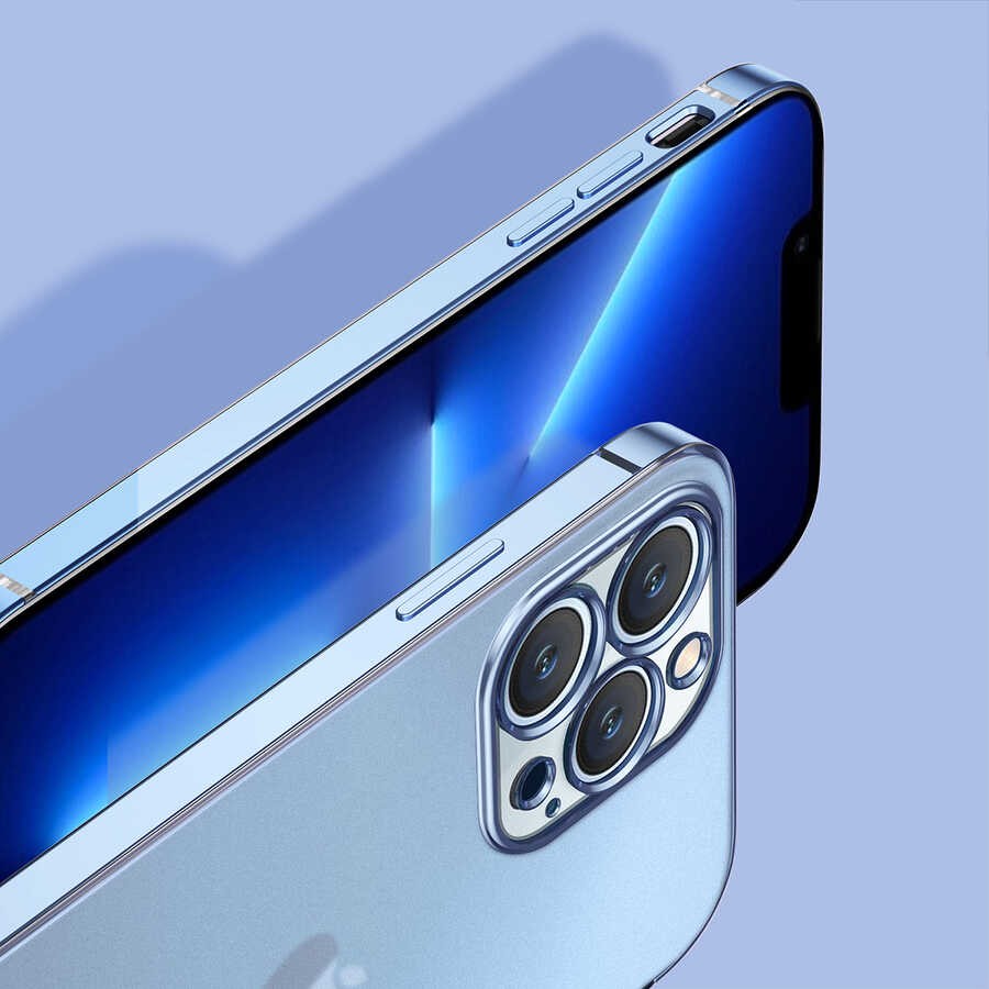 Apple iPhone 13 Pro Kılıf Zore Mat Gbox Kapak - Görsel 4