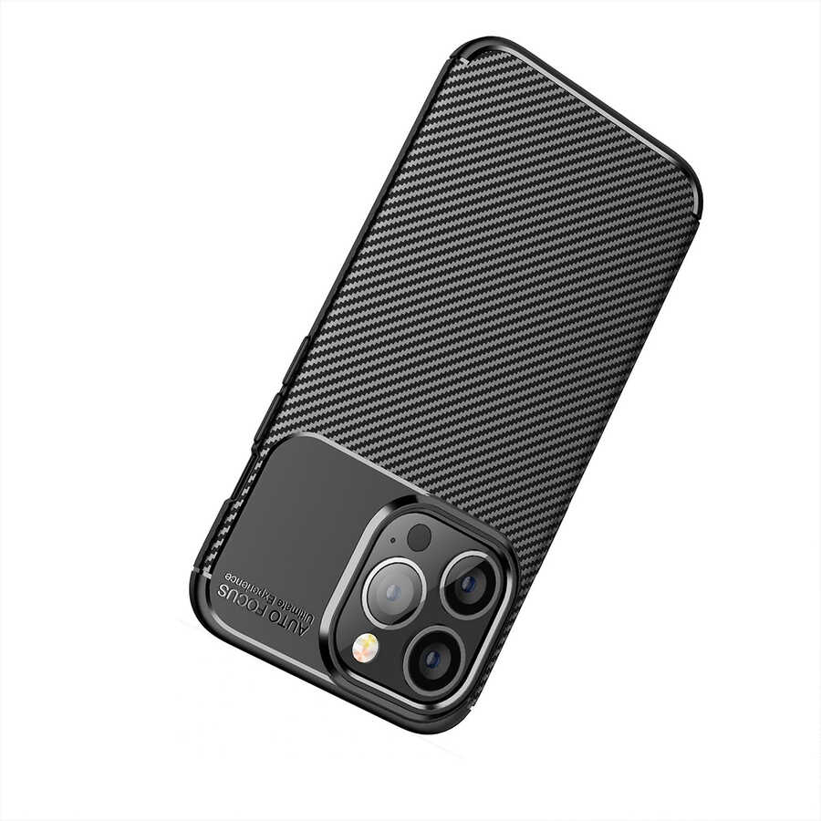 Apple iPhone 13 Pro Kılıf Zore Negro Silikon Kapak - Görsel 5