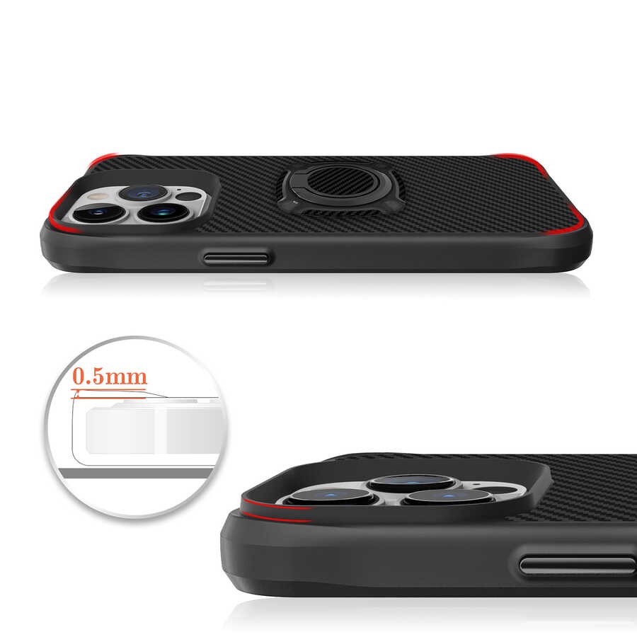 Apple iPhone 13 Pro Kılıf Zore Timo Kapak - Görsel 5