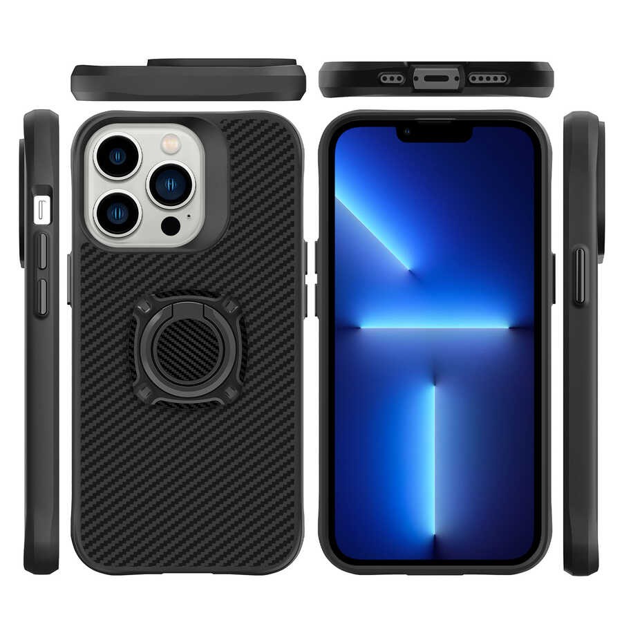 Apple iPhone 13 Pro Kılıf Zore Timo Kapak - Görsel 8