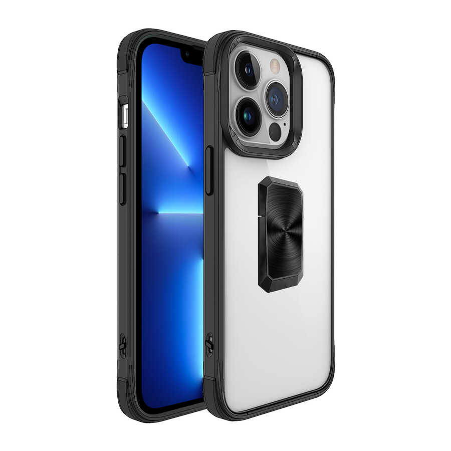 Apple iPhone 13 Pro Kılıf Zore V-Bax Kapak - Görsel 2