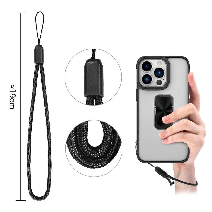 Apple iPhone 13 Pro Kılıf Zore V-Bax Kapak - Görsel 5