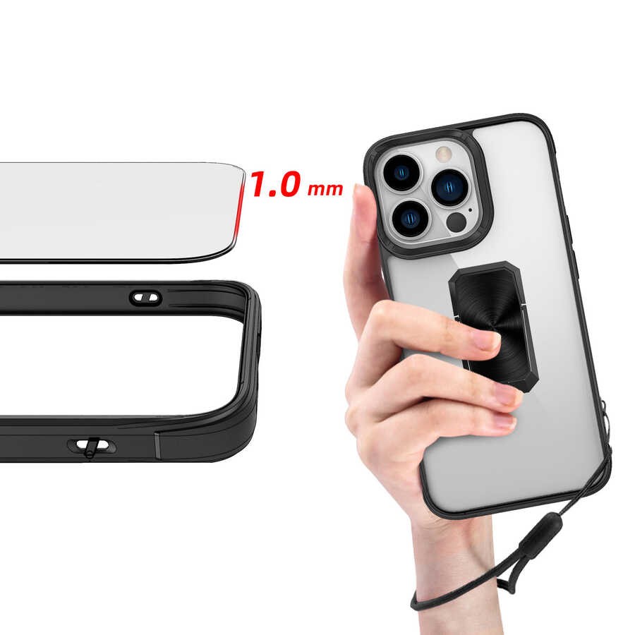Apple iPhone 13 Pro Kılıf Zore V-Bax Kapak - Görsel 10
