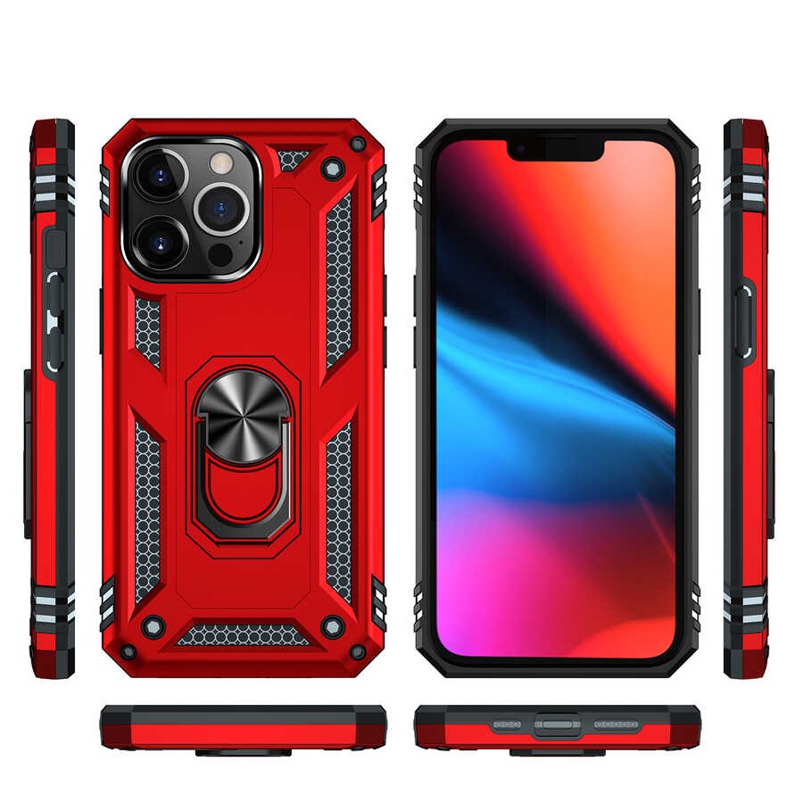 Apple iPhone 13 Pro Kılıf Zore Vega Kapak - Görsel 4
