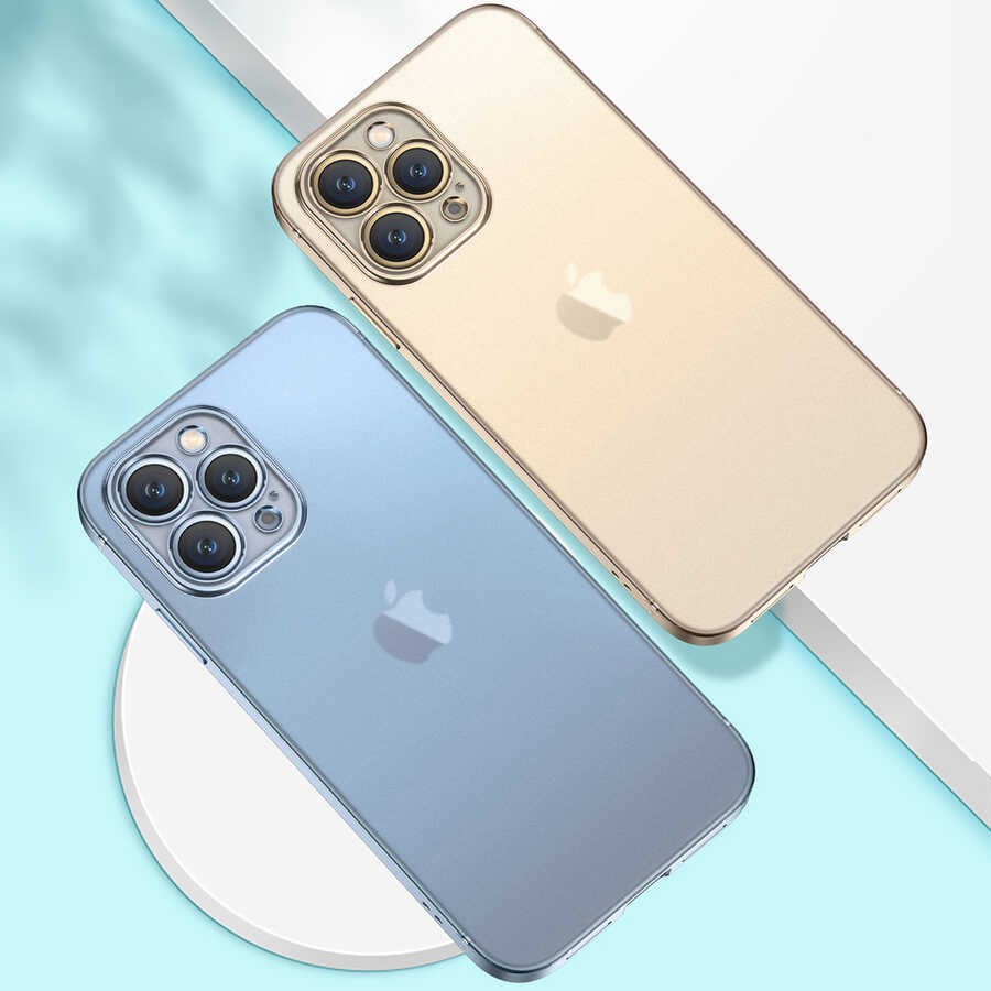 Apple iPhone 13 Pro Max Kılıf Zore Mat Gbox Kapak - Görsel 7