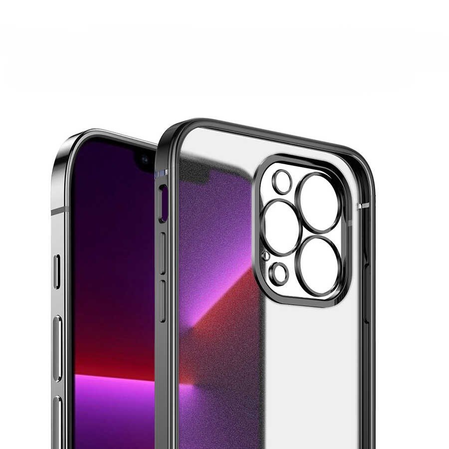 Apple iPhone 13 Pro Max Kılıf Zore Mat Gbox Kapak - Görsel 6