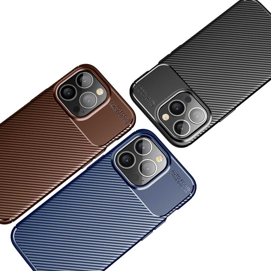 Apple iPhone 13 Pro Max Kılıf Zore Negro Silikon Kapak - Görsel 7