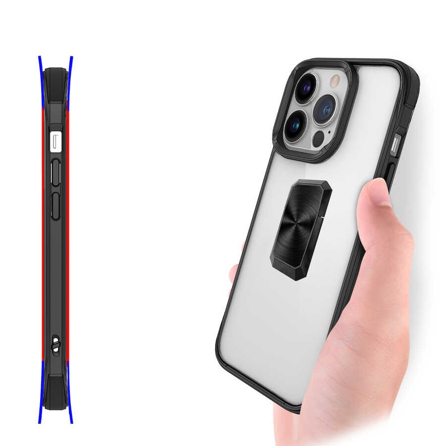 Apple iPhone 13 Pro Max Kılıf Zore V-Bax Kapak - Görsel 8