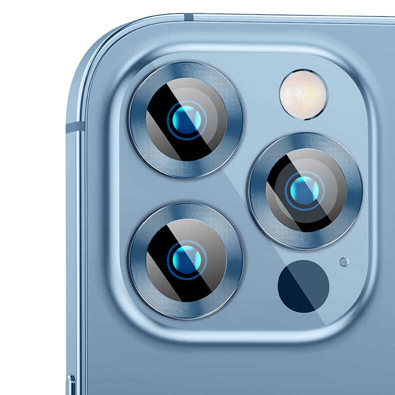 Apple iPhone 13 Pro Max Zore CL-02 Kamera Lens Koruyucu - Görsel 4