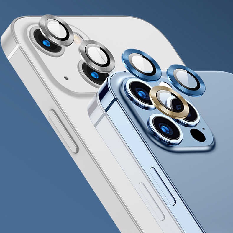 Apple iPhone 13 Pro Max Zore CL-02 Kamera Lens Koruyucu - Görsel 9