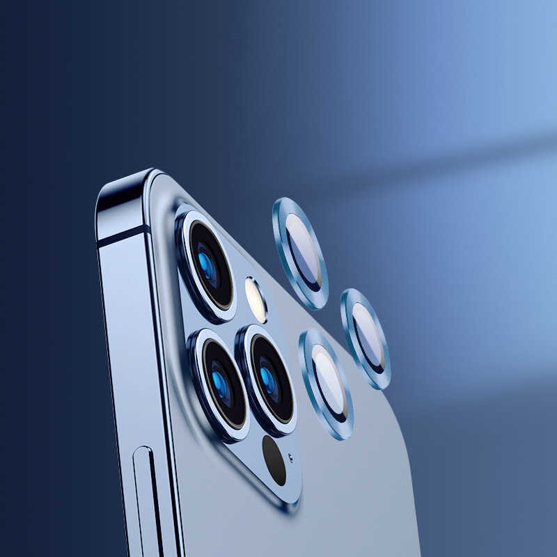Apple iPhone 13 Pro Max Zore CL-02 Kamera Lens Koruyucu - Görsel 8