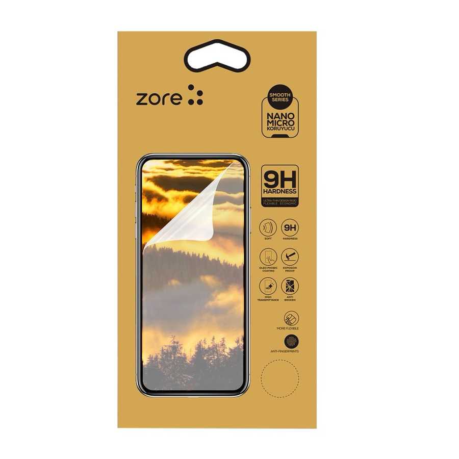 Apple iPhone 13 Pro Max Zore Nano Micro Temperli Ekran Koruyucu - Görsel 4