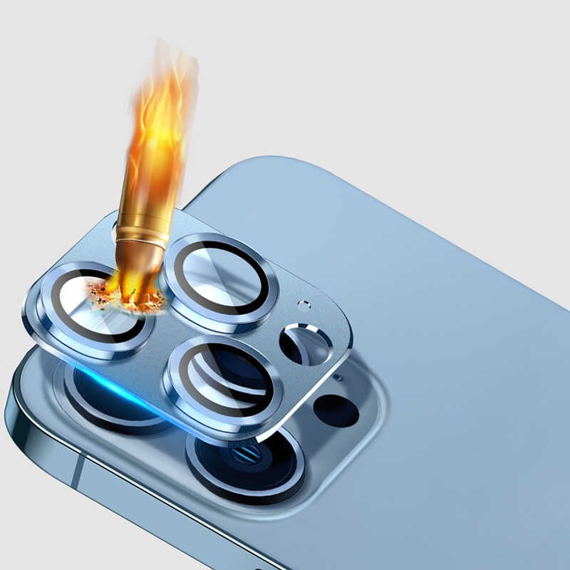 Apple iPhone 13 Pro Zore CL-03 Kamera Lens Koruyucu - Görsel 14