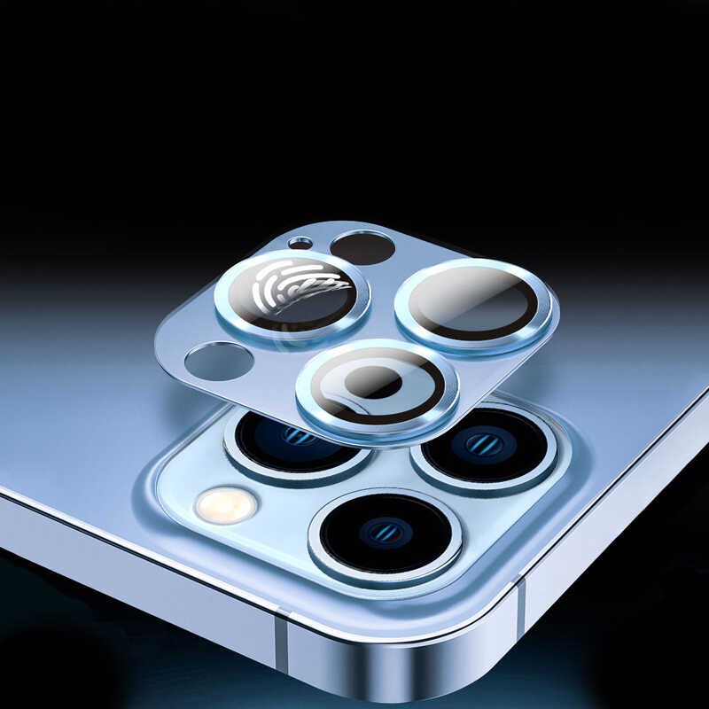 Apple iPhone 13 Pro Zore CL-03 Kamera Lens Koruyucu - Görsel 7