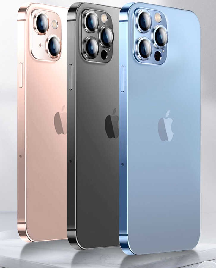 Apple iPhone 13 Pro Zore CL-03 Kamera Lens Koruyucu - Görsel 4
