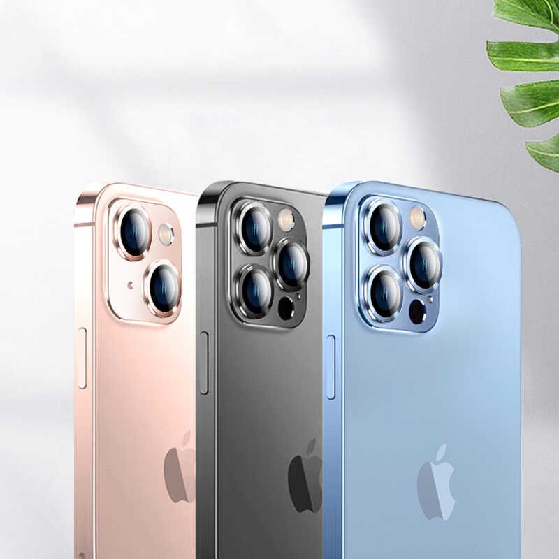 Apple iPhone 13 Pro Zore CL-03 Kamera Lens Koruyucu - Görsel 12
