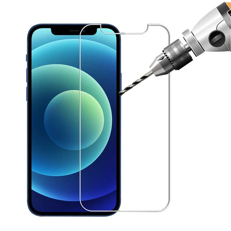 Apple iPhone 13 Pro Zore Nano Micro Temperli Ekran Koruyucu - Görsel 2