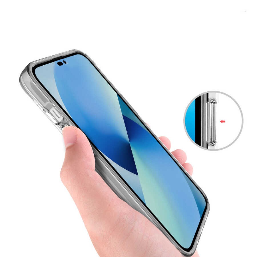 Apple iPhone 14 Kılıf Zore Gard Silikon - Görsel 9